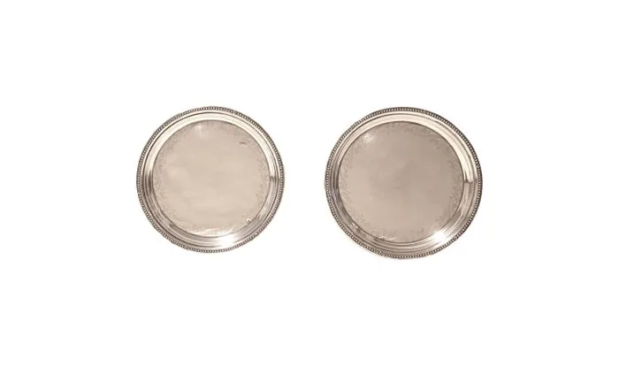 Dish (2) -.833 silver