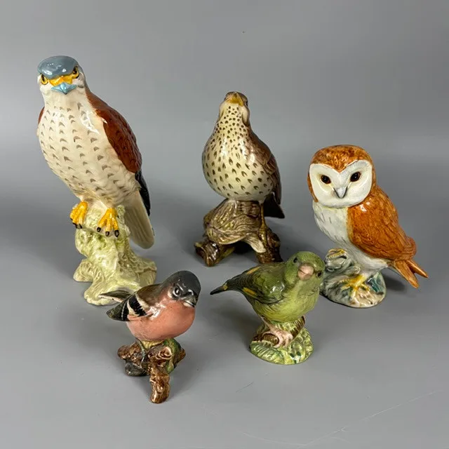 Beswick Bird Figures (5)
