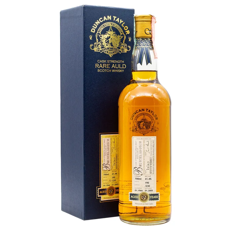 Duncan Taylor Bruichladdich 39 Years Old 1966/2005 Cask 190 (70cl, 41.4%)
