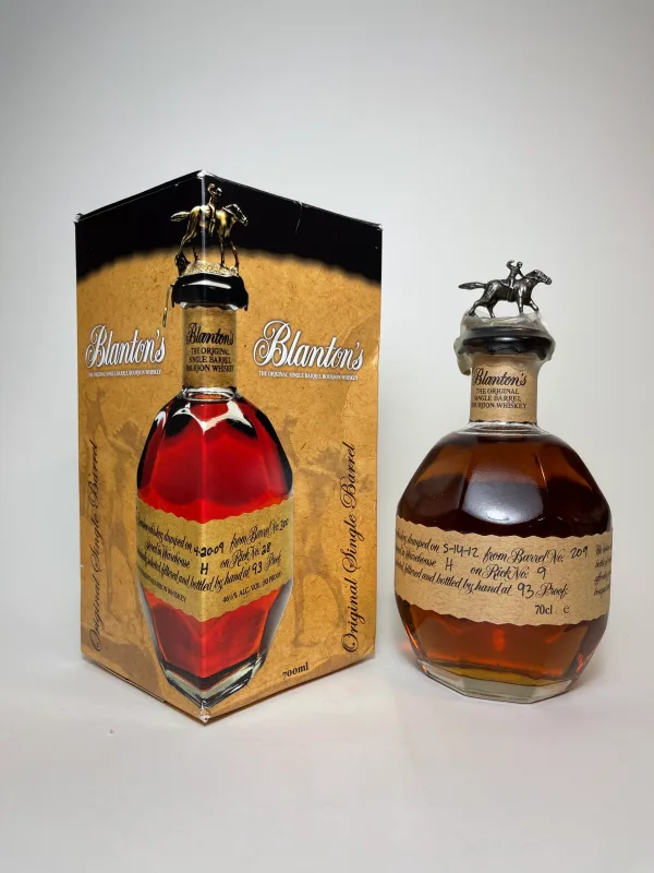 Blanton's Original Single Barrel Kentucky Straight Bourbon Whiskey - Dumped 5-14-2012 (70cl, 46.5%)