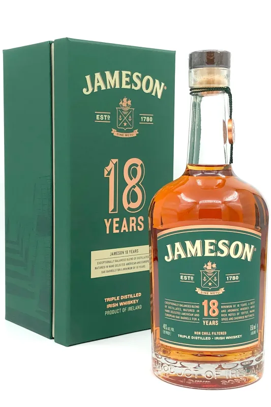 Jameson – 18 Year Old Irish Whiskey