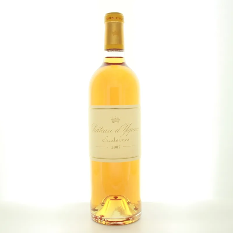 Château d’Yquem Sauternes 2007 (75cl, 14%)