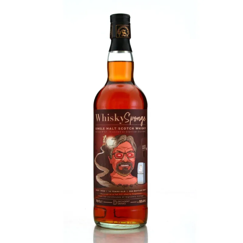 Glenlivet – 14 Year Old Whisky Sponge Edition 57 2007 Single 1st Fill Sherry Cask (2022) (70cl, 53%)