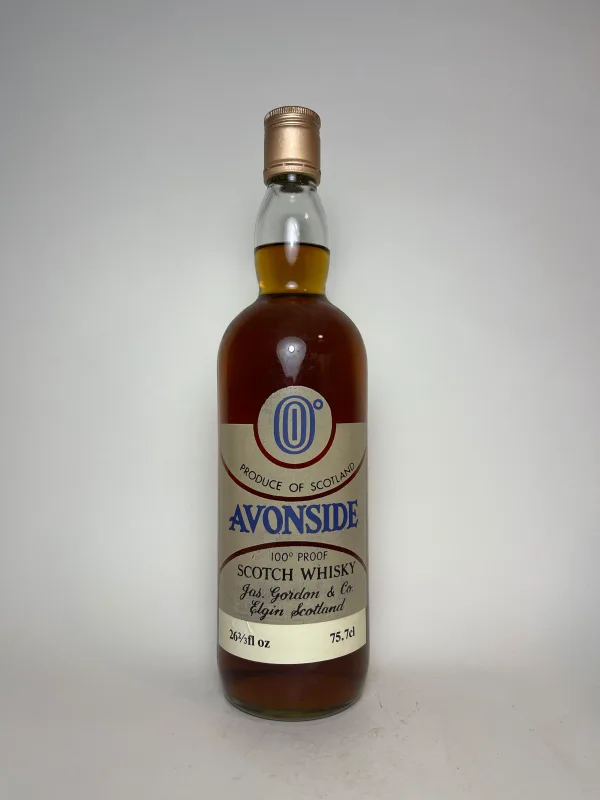 Jas. Gordon & Co.'s Avonside Speyside Single Malt Scotch Whisky - 1970s (75.7cl, 57%)