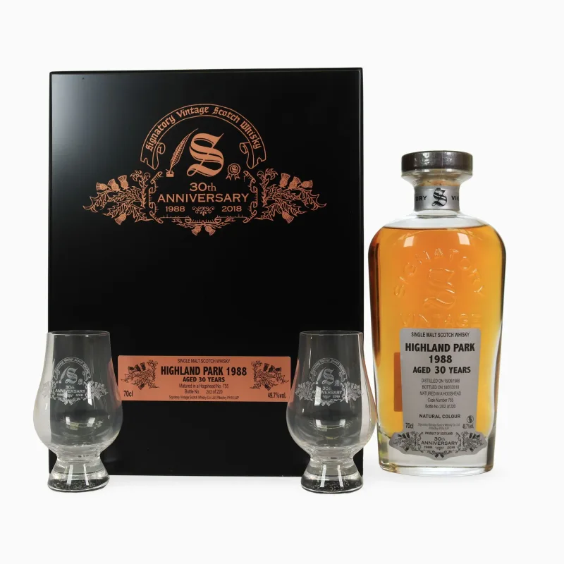 Highland Park – 30 Year Old (1988) Signatory Vintage 30th Anniversary