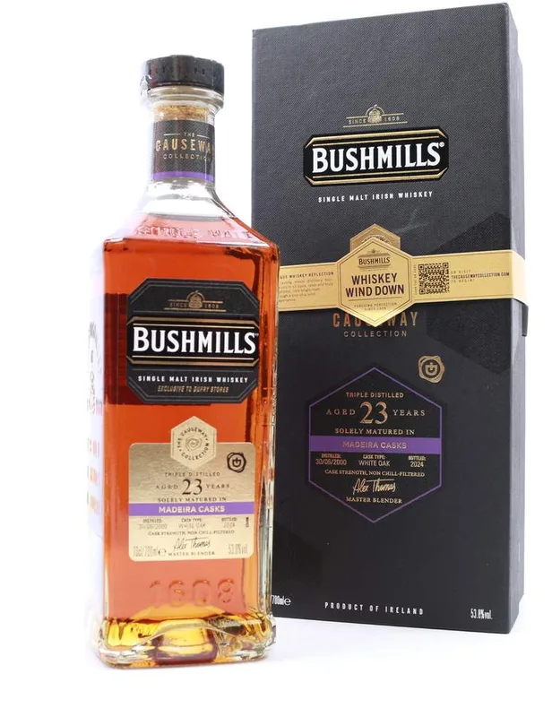 Bushmills – Single Malt Madeira Cask 23 Year Old The Causeway Collection
