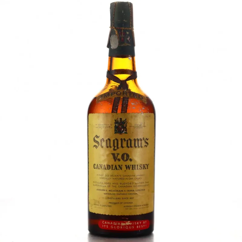 Seagram's V.O. Blended Canadian Whisky, 1950s