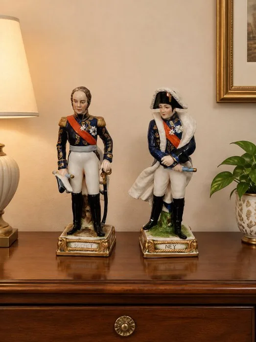 Figure - Coppia Ney e Suchet (2) - Porcelain