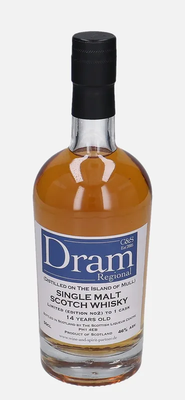 Tobermory – 14 Year Old Scottish Liquer Centre Dram Regional Limited (Edition No2) to 1 Cask