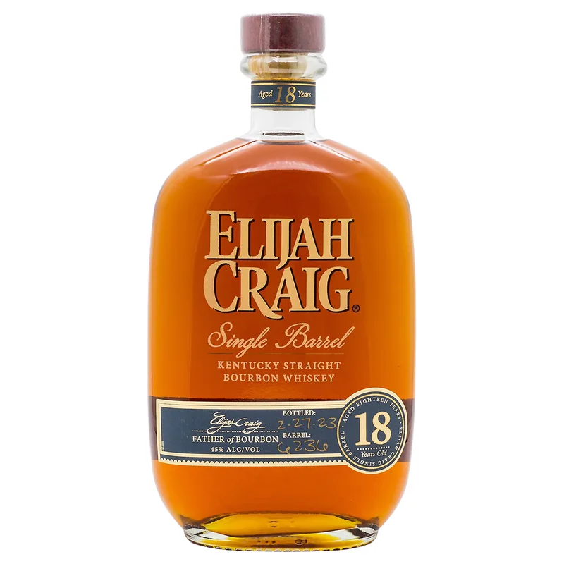 Elijah Craig 18 Years Old Single Barrel 4234 (70cl, 45%)