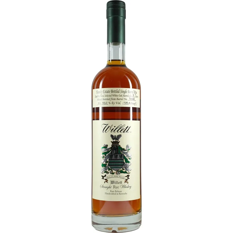 Willet Family Estate 9 Years Single Barrel Rye Green (63.2%)