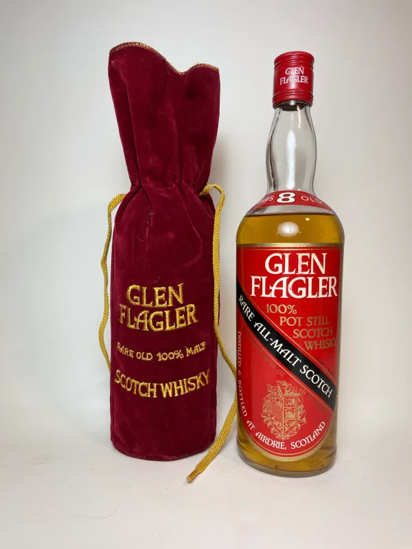Glen Flagler – 8 Year Old Rare All-Malt Scotch 1970s