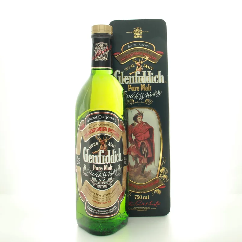 Glenfiddich Special Old Reserve Clan Drummond 75cl (1980s Edition) (75cl, 40%)