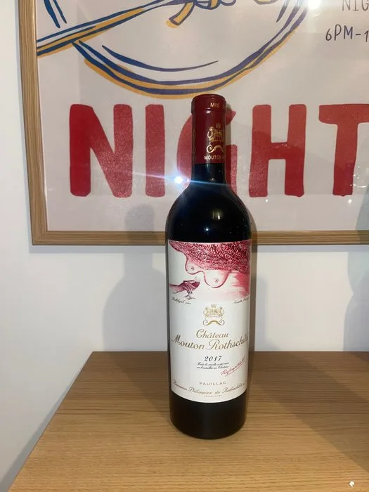 2017 Château Mouton Rothschild - Pauillac 1er Grand Cru Classé - 1 Bottle (0.75L)