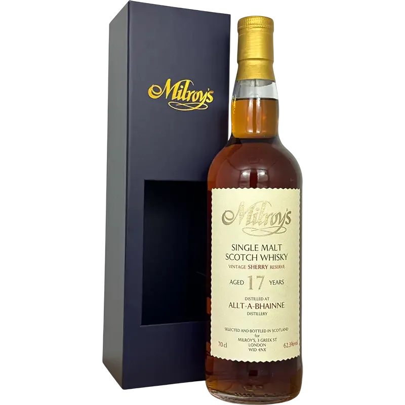 Allt-A-Bhainne – 17 Year Old Vintage Reserve (3rd Fill Sherry Butt) (70cl, 62.3%)