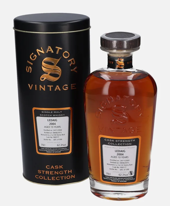Tobermory – 2004 10 Year Old Signatory Vintage Scotch Whisky Co. Cask Strength Collection