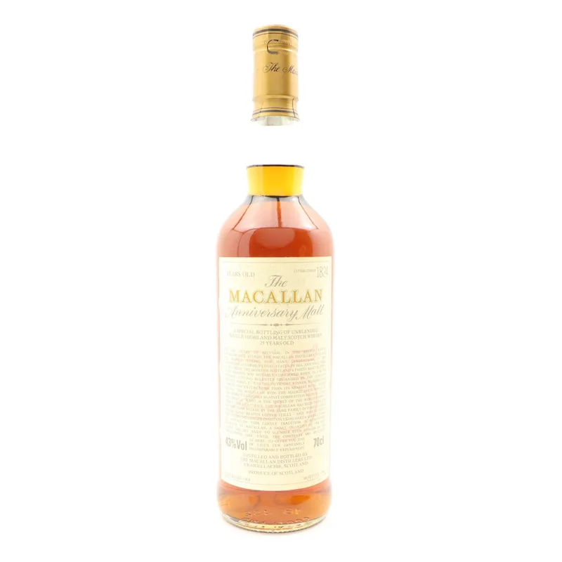 Macallan – 1968 25 Year Old Anniversary Malt (70cl, 43%)