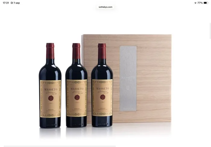 Masseto "Caveau Case" 2006, 2010, 2011 - Tuscany - 3 Bottles (0.75L)