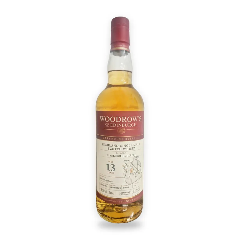 Clynelish – 13 Year Old Ralphie Edition Woodrow's of Edinburgh (70cl, 58.5%)