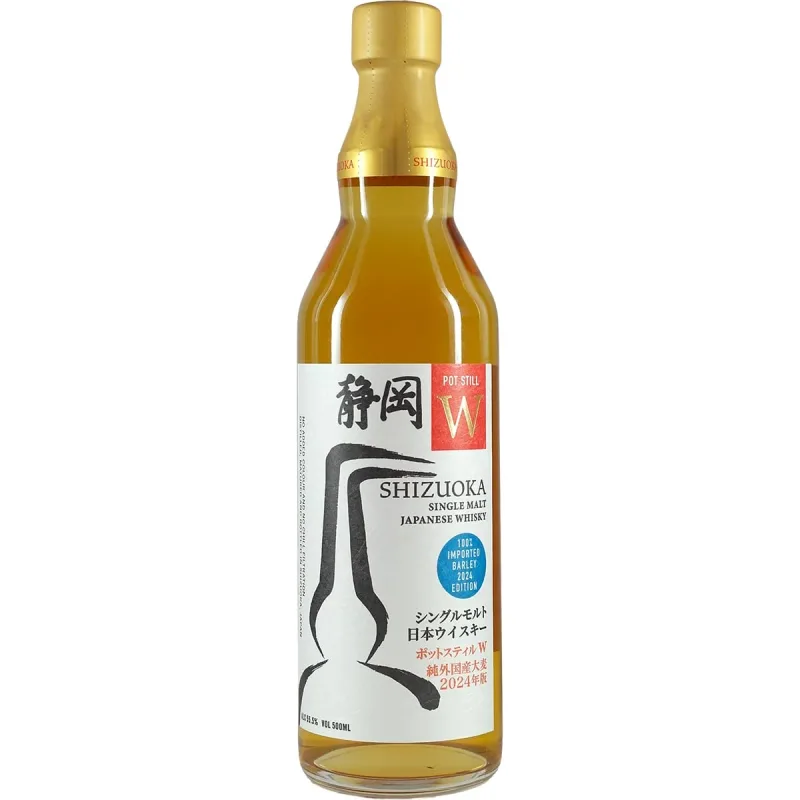 Shizuoka – Distillery Potstill W Imported Barley 2024 Edition (50cl, 55%)
