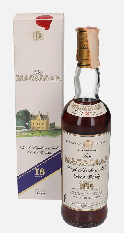 Macallan – 1978 18 Year Old