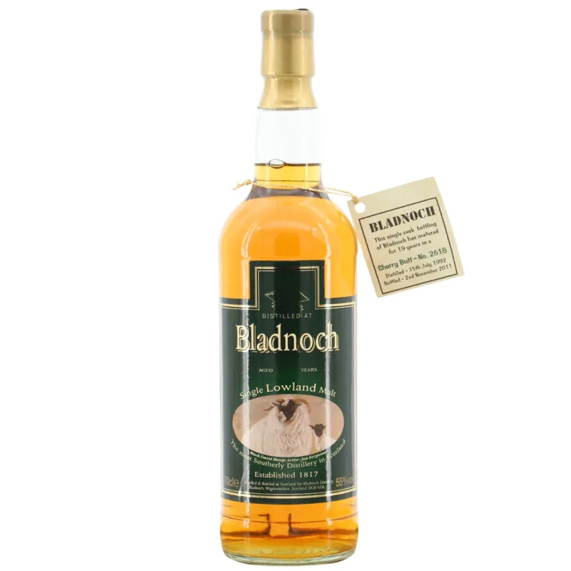 Bladnoch – 19 Year Old Single Cask No.2618 1992-2011