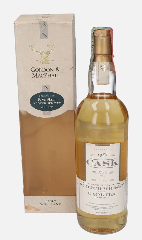 Caol Ila – 1988 Gordon & MacPhail (70cl, 57.6%)