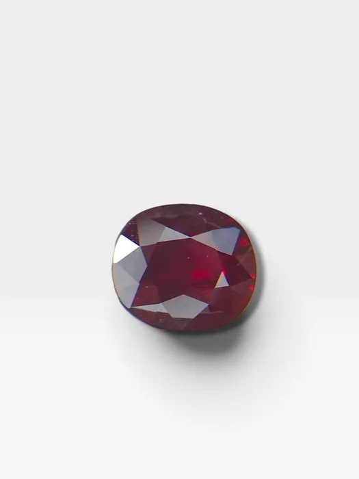 1 pcs Red Ruby - 1.09 ct - Guild Gem Laboratory - Unheat Ruby -Pigeon blood