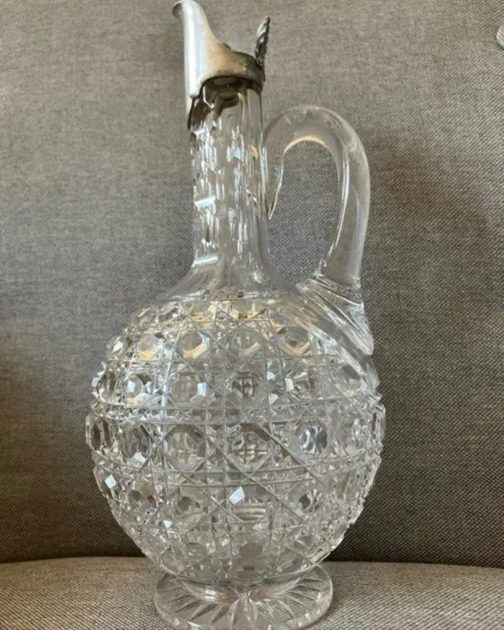 Baccarat - Ewer - Model: Diamonds and Gemstones - Crystal