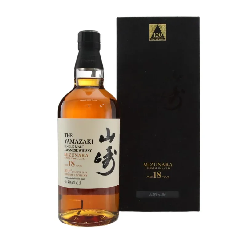 Yamazaki – Mizunara 18 Year Old - 100th Anniversary of Suntory Whisky