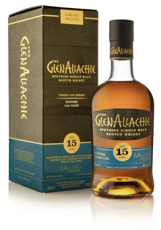 GlenAllachie – 15 Year Old Scottish Virgin Oak Cask Finish