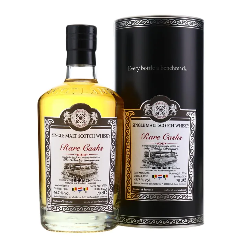 Benriach – 1996 Malts of Scotland Rare Casks