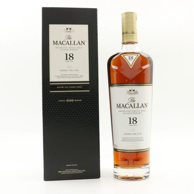Macallan – 18 Year Old 2022 Release (70cl, 43%)