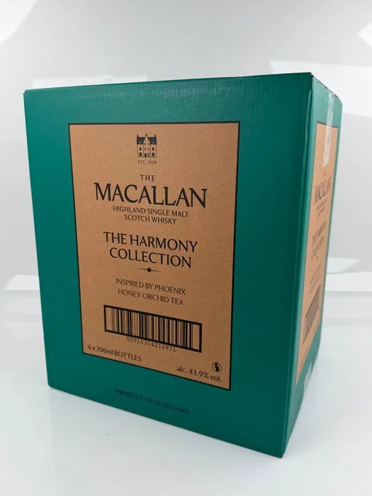 Macallan The Harmony Collection - Phoenix Honey Orchid Tea - Sealed - 70cl - 6 bottles