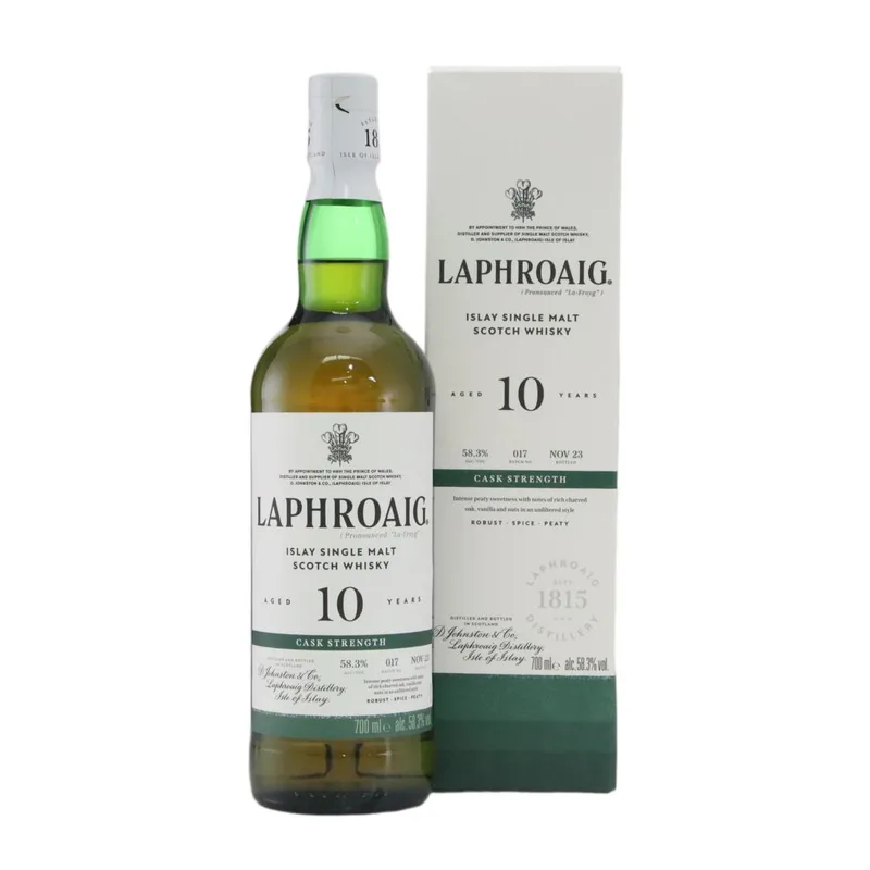 Laphroaig – 10 Year Old Original Cask Strength Batch No.017