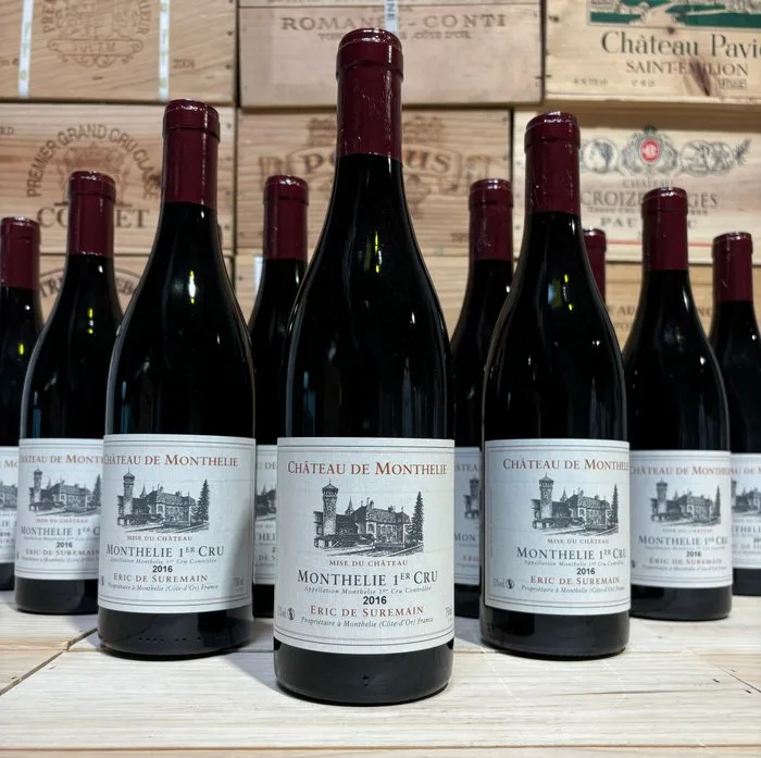 2016 Château De Monthelie - Monthelie 1er Cru - 12 Bottles (0.75L)
