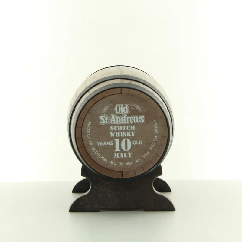 Old St Andrews 10 Years Old Barrel Shaped Miniature (5cl, 43%)