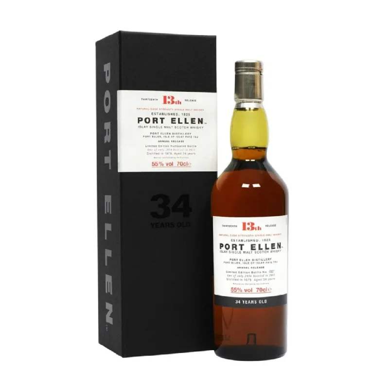 Port Ellen – 34 Year Old 1978 Diageo Special Releases 13th Release Limited Edition Islay Single Malt Scotch Whisky (2013) (70cl)