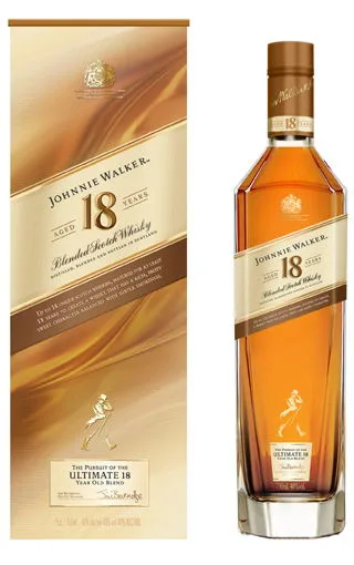 Johnnie Walker 18 Year Old Blended Scotch Whisky (70cl)