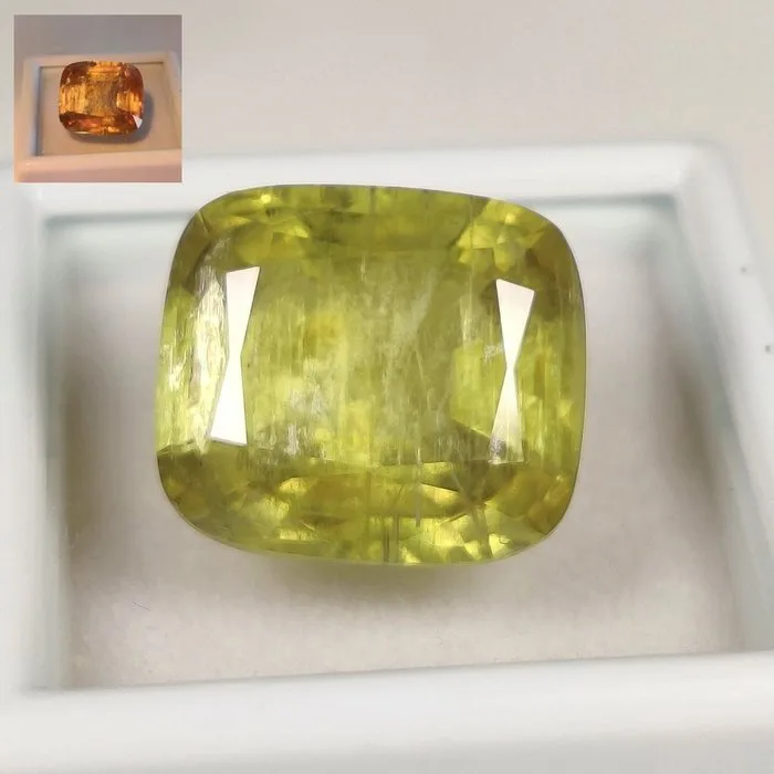 1 pcs Diaspore - 11.34 ct - International Colored Gemstone Association (ICA GemLab) - Color Change Diaspore !