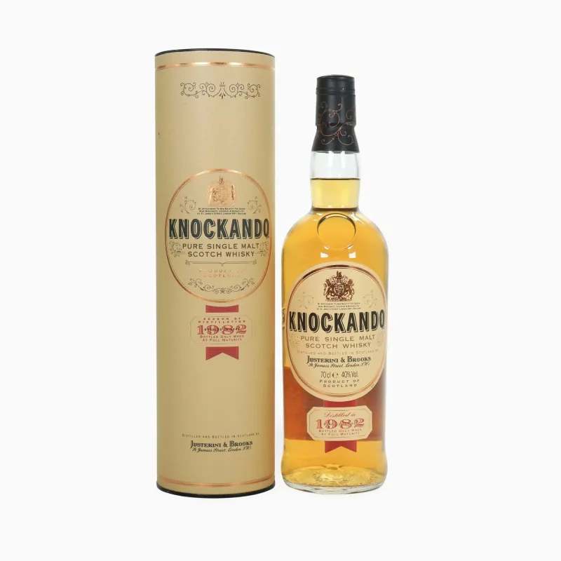 Knockando – 1982 Pure Single Malt Justerini & Brooks Bottling (1996)