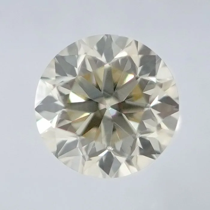 1 pcs Diamond (Natural coloured) - 0.30 ct - Round - Light Orangy Yellow - SI1 - International Gemological Institute (IGI)