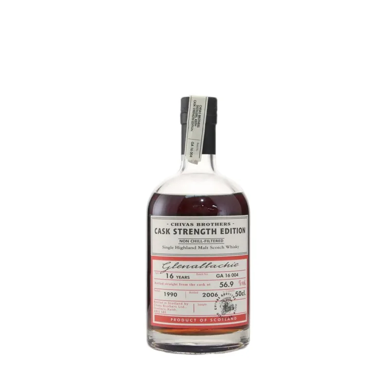 Glenallachie – 1990 Cask Strength Edition 16 Year Old Batch No. GA 16 004