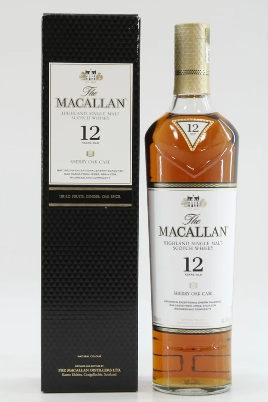 Macallan – 12 Years Old – Sherry Oak Cask