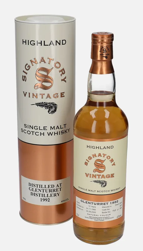 Glenturret – 1992 12 Year Old Signatory Vintage Scotch Whisky Co.