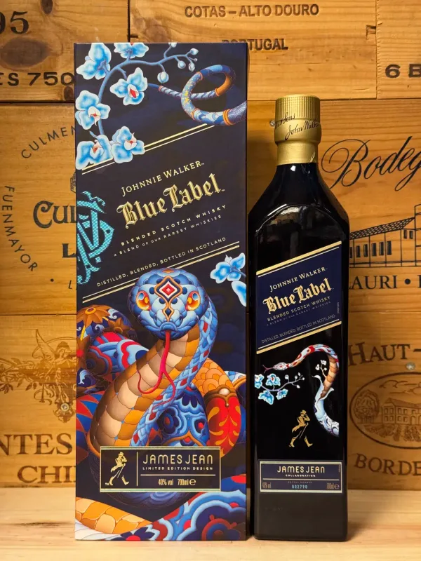 Johnnie Walker Blue Label Year of the Snake – James Jean Edition (40%)