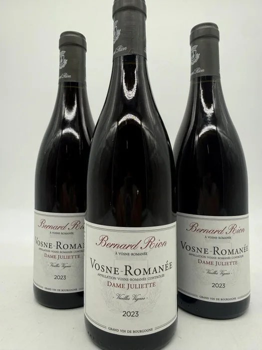 2023 Bernard Rion "Dame Juliette" - Vosne-Romanée - 3 Bottles (0.75L)