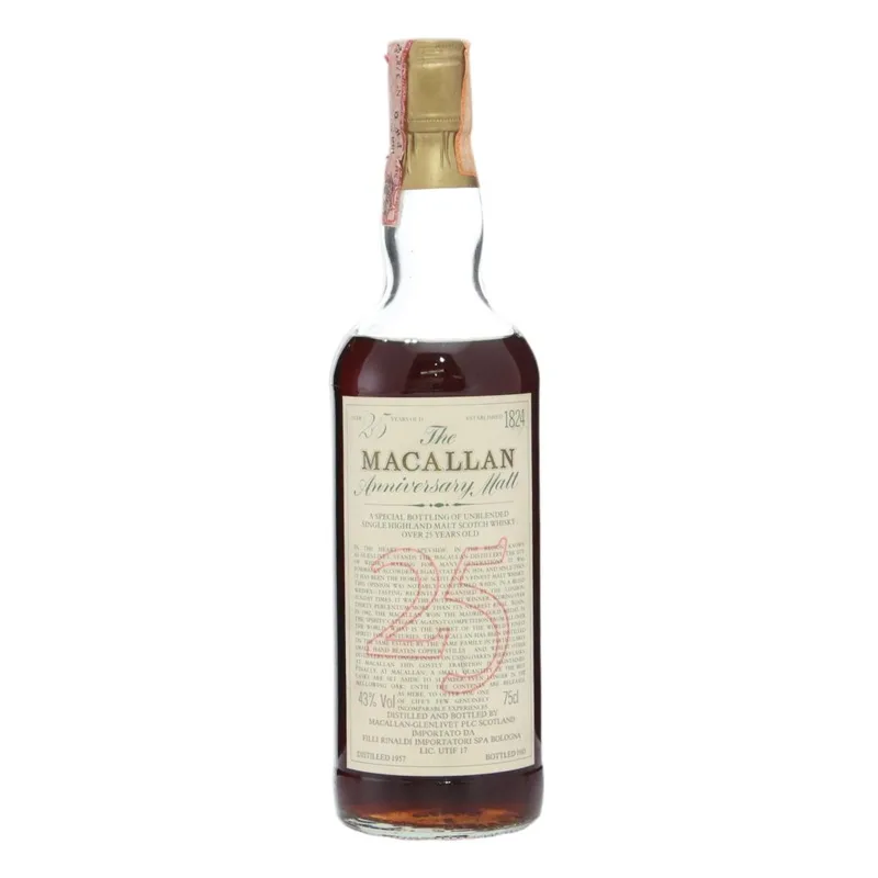 Macallan – 1957 Anniversary Malt 25 Year Old (75cl, 43.00%)