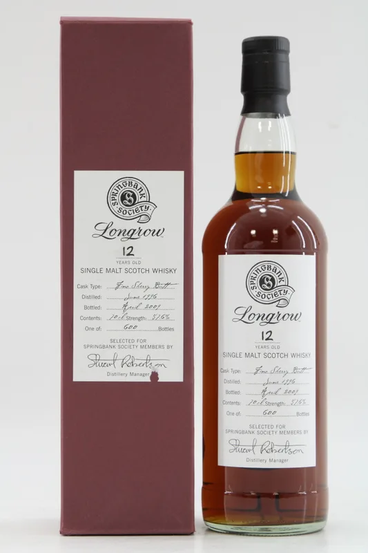 Longrow – 12 Years Old - 1996 Society Bottling