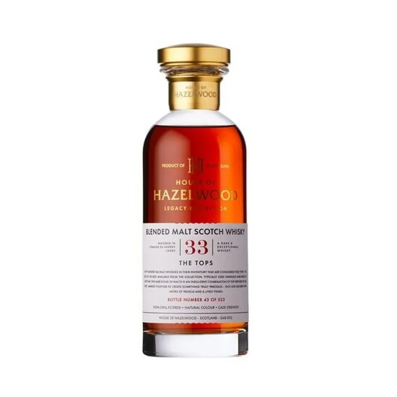 The Tops 33 Year Old House of Hazelwood Legacy Collection (70cl, 51.6%)